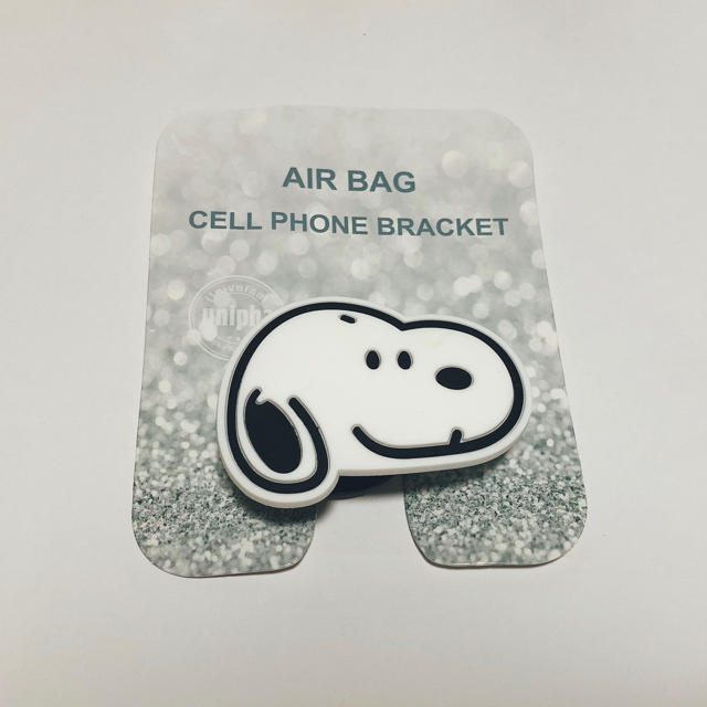 SNOOPY(スヌーピー)の【新品】スヌーピー ポップソケット スマホリング スマホ/家電/カメラのスマホアクセサリー(その他)の商品写真