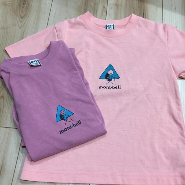 mont bell(モンベル)のモンベル Tシャツ お揃い キッズ/ベビー/マタニティのキッズ服男の子用(90cm~)(Tシャツ/カットソー)の商品写真