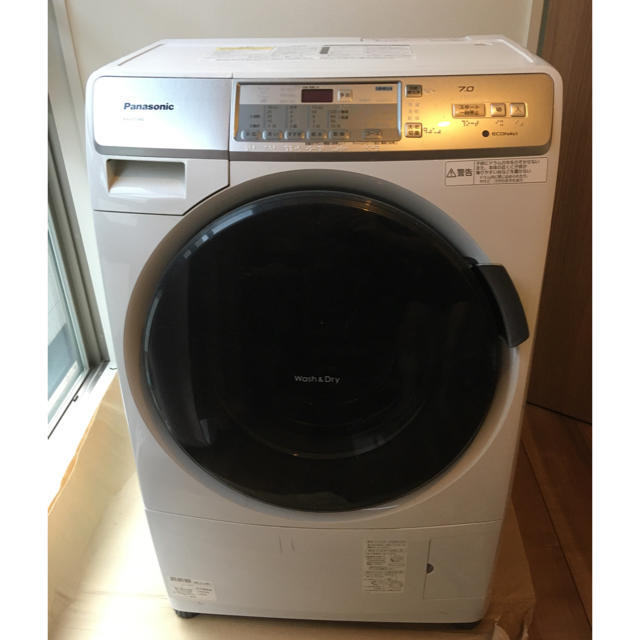 愛用 Panasonic - Panasonic ドラム式洗濯乾燥機 7.0kg NA-VD150L 洗濯