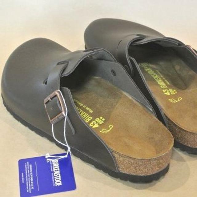 BirkenstockビルケンシュトックBostonボストン濃茶本革 EU41