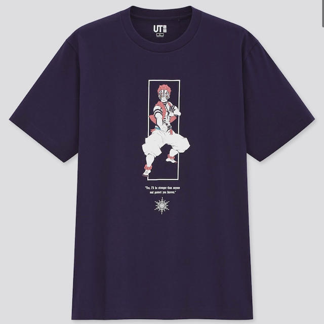 UNIQLO(ユニクロ)の鬼滅の刃　Tシャツ　ユニクロ　XL タグ付き メンズのトップス(Tシャツ/カットソー(半袖/袖なし))の商品写真