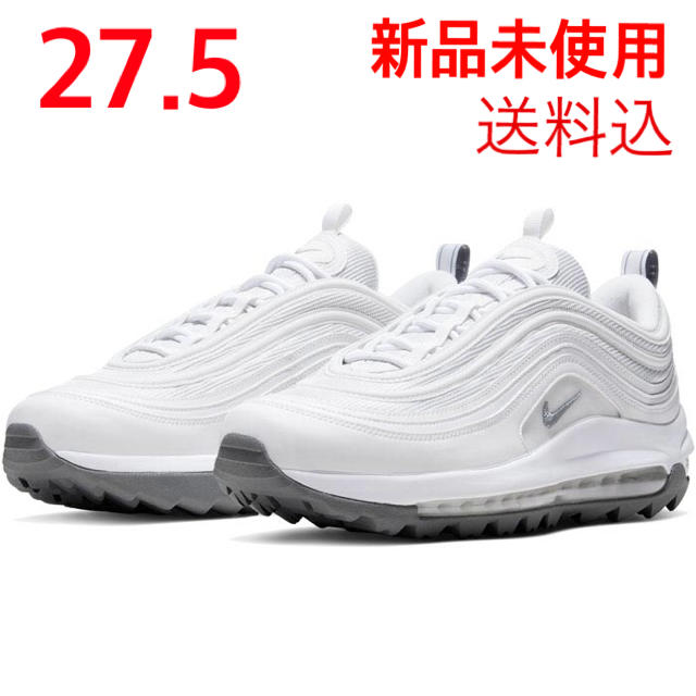 ナイキ エアマックス97 G AIR MAX 97 G 27.5cm ゴルフ 新入荷 52.0%OFF