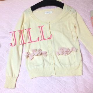 ジルスチュアート(JILLSTUART)のJILL りぼん カーディガン(カーディガン)