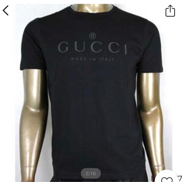 Gucci(グッチ)のGUCCI Ｔシャツ　ブラック レディースのトップス(Tシャツ(半袖/袖なし))の商品写真