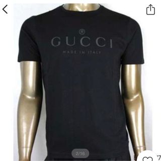 グッチ(Gucci)のGUCCI Ｔシャツ　ブラック(Tシャツ(半袖/袖なし))