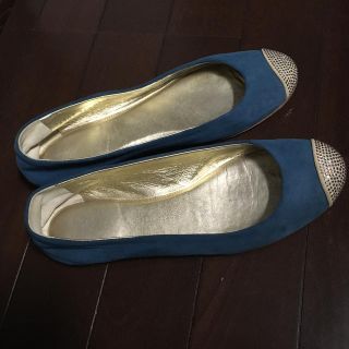 ジュゼッペザノッティデザイン(Giuseppe Zanotti Design)のGiuseppe Zanotti ジュゼッペザノッティ フラット パンプス 靴(バレエシューズ)