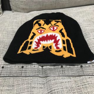 アベイシングエイプ(A BATHING APE)のｱﾍﾞｲｼﾝｸﾞｴｲﾌﾟ  ﾀｲｶﾞｰﾆｯﾄｷｬｯﾌﾟ(キャップ)