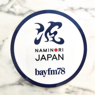 NAMINORI JAPAN bayfm78ステッカー(サーフィン)