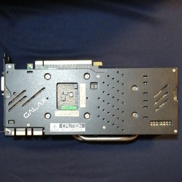 Galaxy(ギャラクシー)のGALAX Geforce GTX 970 Black EXOC スマホ/家電/カメラのPC/タブレット(PCパーツ)の商品写真