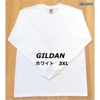 ギルタン(GILDAN)のGILDAN ギルダン 6.0oz ウルトラコットン 無地長袖 Tシャツ　3XL(Tシャツ/カットソー(七分/長袖))