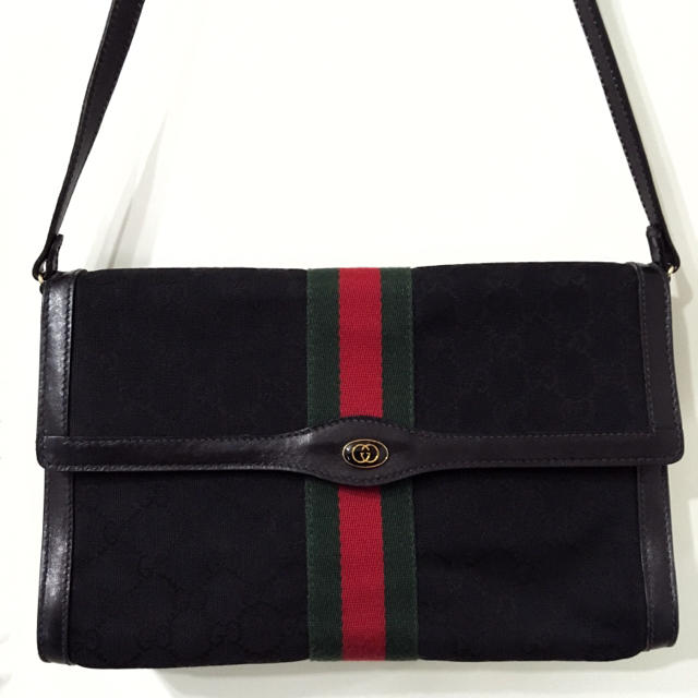 Gucci - GUCCI オールドグッチ シェリーライン ショルダーバッグの通販