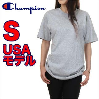 チャンピオン(Champion)の【B品】チャンピオン Tシャツ グレー S レディース USAモデル(Tシャツ(半袖/袖なし))