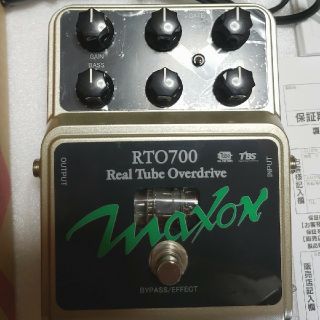 Maxon RTO700 Real Tube Overdrive(エフェクター)