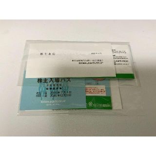 よみうりランド　株主優待券 2名義分(遊園地/テーマパーク)