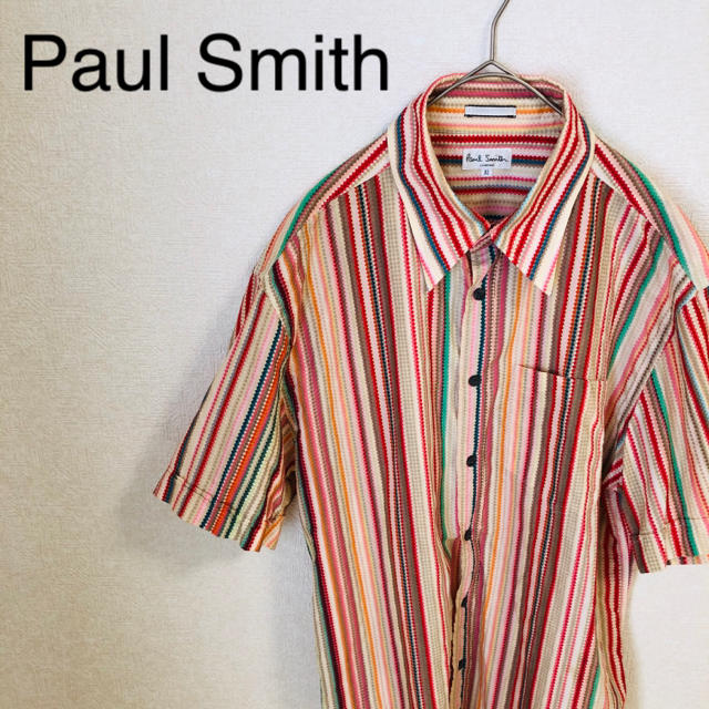 Paul Smith(ポールスミス)のPaul Smith マルチストライプ  半袖シャツ メンズのトップス(シャツ)の商品写真