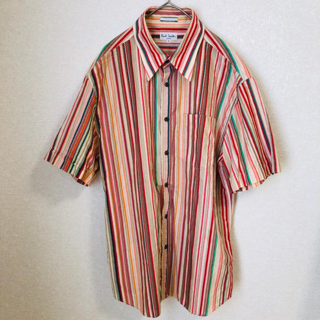 Paul Smith(ポールスミス)のPaul Smith マルチストライプ  半袖シャツ メンズのトップス(シャツ)の商品写真