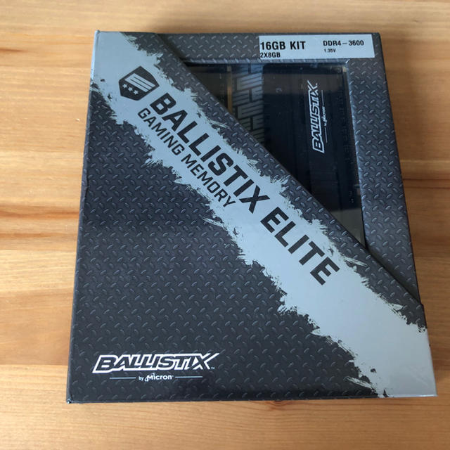 スマホ/家電/カメラBallistix Elite DDR4-3600 8GB×2枚