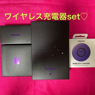 サムスン(SAMSUNG)のGalaxy Buds + BTS Edition  イヤホン　(ヘッドフォン/イヤフォン)