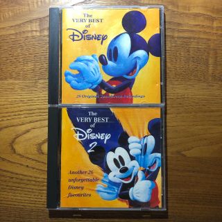 ディズニー(Disney)の【2枚セット】ザ・ベリー・ベスト・オブ・ディズニー1&2(映画音楽)