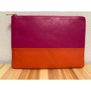 celine - セリーヌ クラッチバッグ ポーチ バイカラーの通販 by