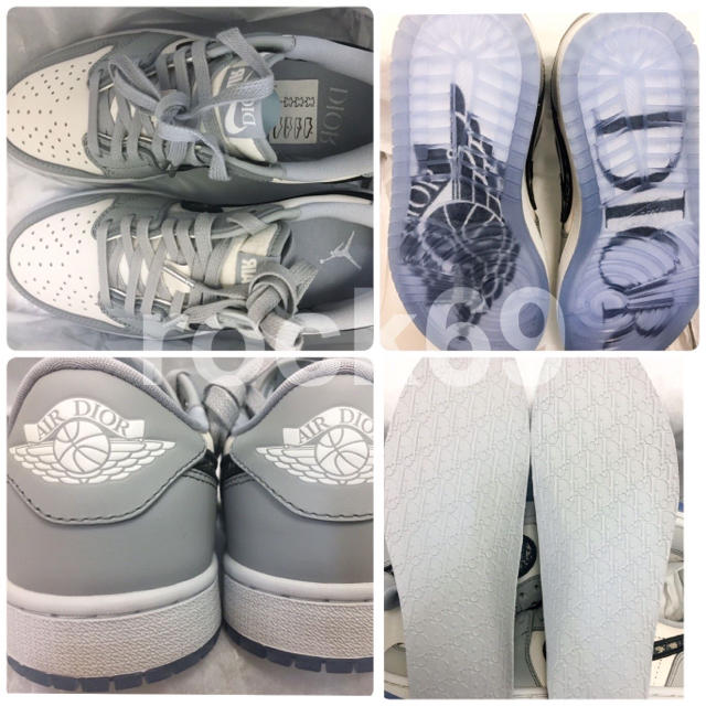 Dior(ディオール)のDior x Nike Air jordan 1 Low OG エア ディオール メンズの靴/シューズ(スニーカー)の商品写真