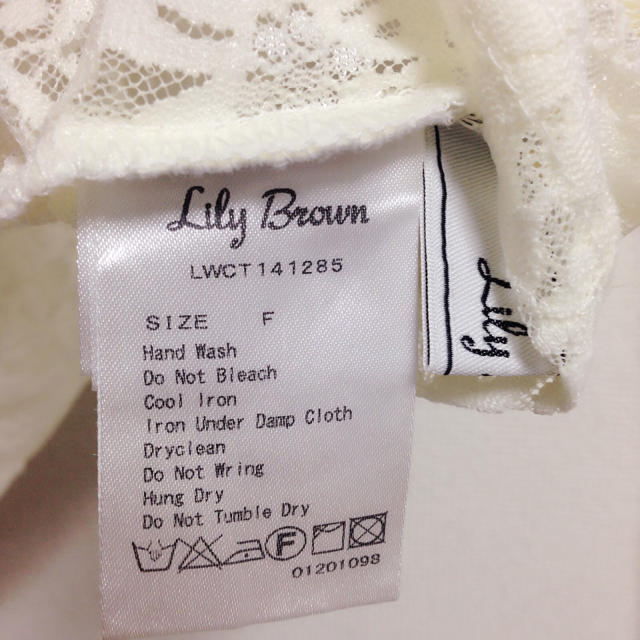 Lily Brown(リリーブラウン)のLily Brown♡レーストップス レディースのトップス(シャツ/ブラウス(長袖/七分))の商品写真