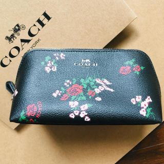 コーチ(COACH)の【新品】COACH 花柄 コスメポーチ(ポーチ)