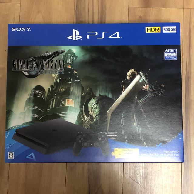 PS4 500GB FF7 REMAKE PACK FF7 リメイク