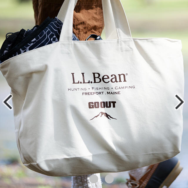 L.L.Bean(エルエルビーン)の緑様専用　マウントレーニア　L.L.Beanコラボ　トートバッグ レディースのバッグ(トートバッグ)の商品写真