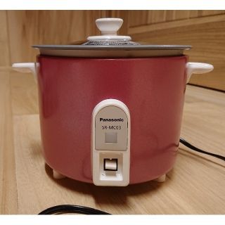 パナソニック(Panasonic)の【美品】 ミニクッカー 炊飯 パナソニック(調理機器)