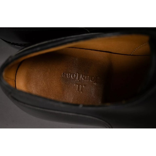 美品 ジョンロブ JOHNLOBB シャンボード UK8 E ブラック