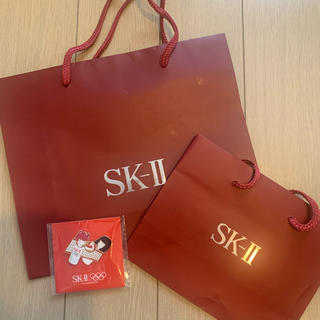 エスケーツー(SK-II)のSK-Ⅱ 紙袋2サイズ　オリンピック記念ピンバッジ付き(ショップ袋)