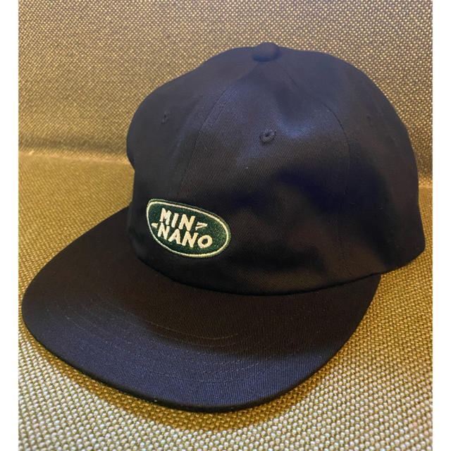 MIN-NANO Vehicle 6Panel Hat Black 黒メンズ