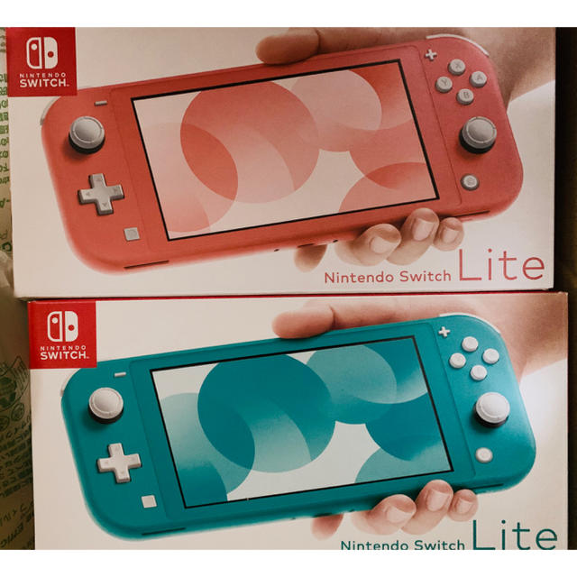 Nintendo Switch Lite コーラル  ターコイズ　セット携帯用ゲーム機本体