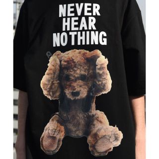 ミルクボーイ(MILKBOY)のXX さん専用　MILK BOY NEVER HEAR BEAR Tシャツ(Tシャツ/カットソー(半袖/袖なし))