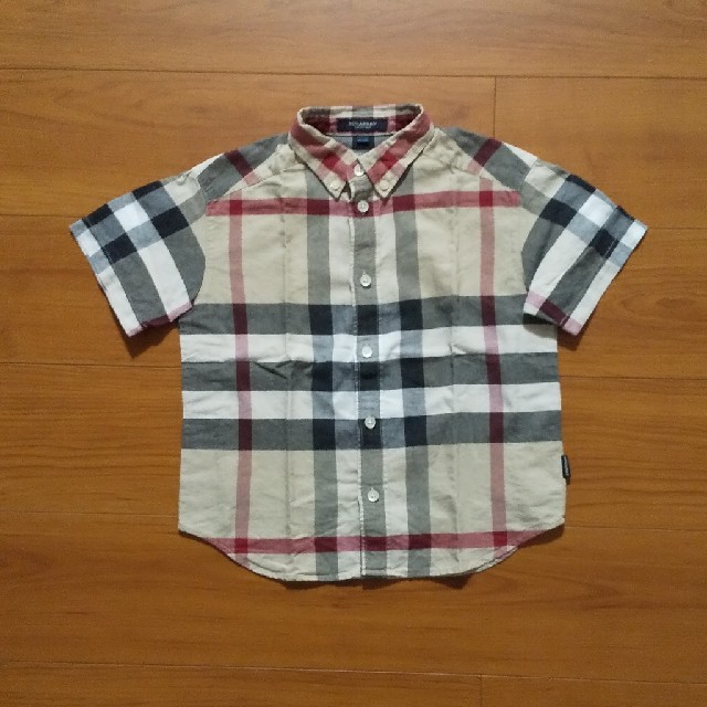 BURBERRY(バーバリー)のBURBERRY シャツ110 キッズ/ベビー/マタニティのキッズ服男の子用(90cm~)(ブラウス)の商品写真