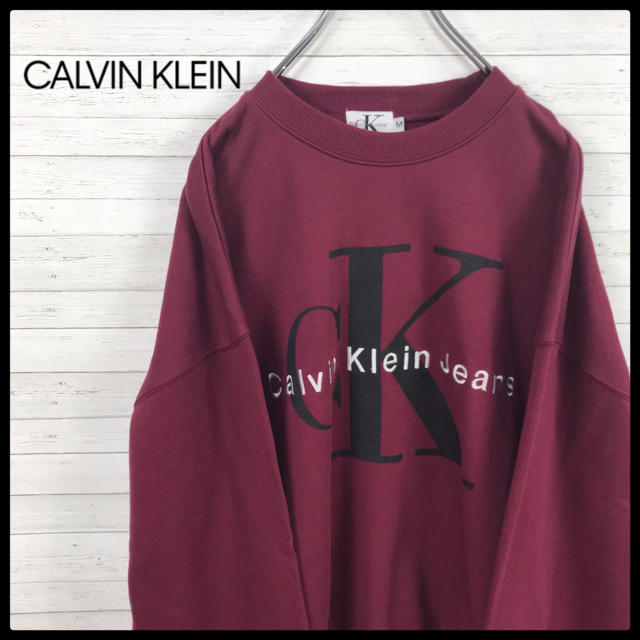 Calvin Klein - 【デッドストック】カルバンクライン☆ビック刺繍ロゴ