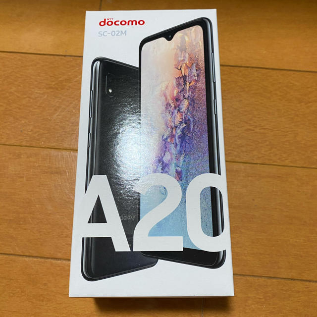 【新品】docomo Galaxy A20 Black