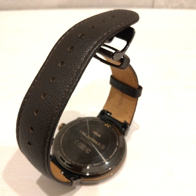 ASUS(エイスース)の【かずまる様専用】Asus Zenwatch3 スマートウォッチ メンズの時計(腕時計(デジタル))の商品写真