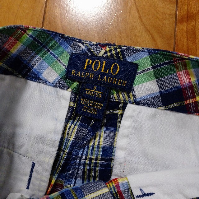 Ralph Lauren(ラルフローレン)のラルフローレン　ハーフパンツ　140 キッズ/ベビー/マタニティのキッズ服男の子用(90cm~)(パンツ/スパッツ)の商品写真