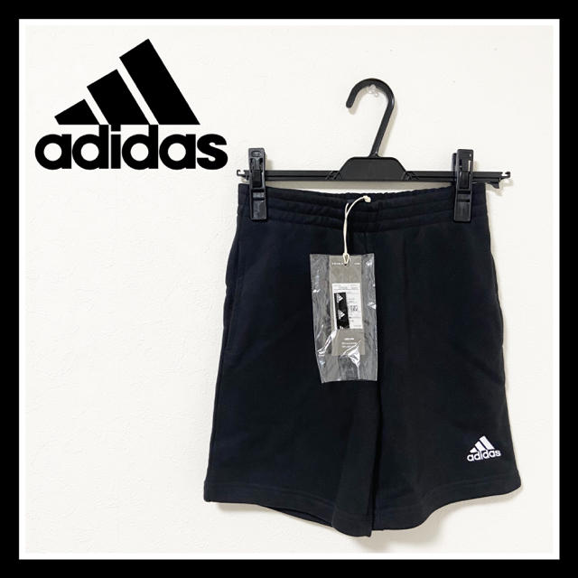 adidas(アディダス)のadidas【 新品未使用 】アディダス キッズ 男の子 140 パンツ 黒 キッズ/ベビー/マタニティのキッズ服男の子用(90cm~)(パンツ/スパッツ)の商品写真