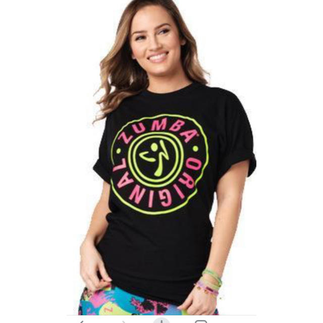 Zumba(ズンバ)のZUMBA オリジナル　Tシャツ 正規品　新品　未使用 スポーツ/アウトドアのスポーツ/アウトドア その他(ダンス/バレエ)の商品写真