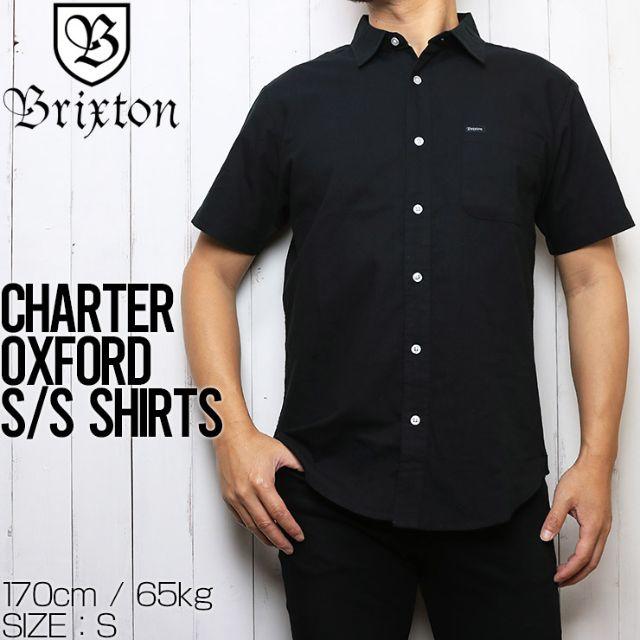 ブリクストン CHARTER OXFORD S/S WOVEN SHIRTS