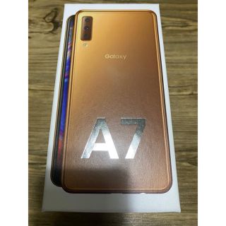 ギャラクシー(Galaxy)のGalaxy A7 ゴールド 64 GB SIMフリー(スマートフォン本体)