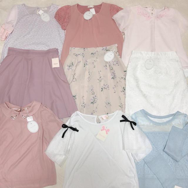 サイズ交換ＯＫ】 夏秋お洋服まとめ売り♡22点新品タグ付き | www