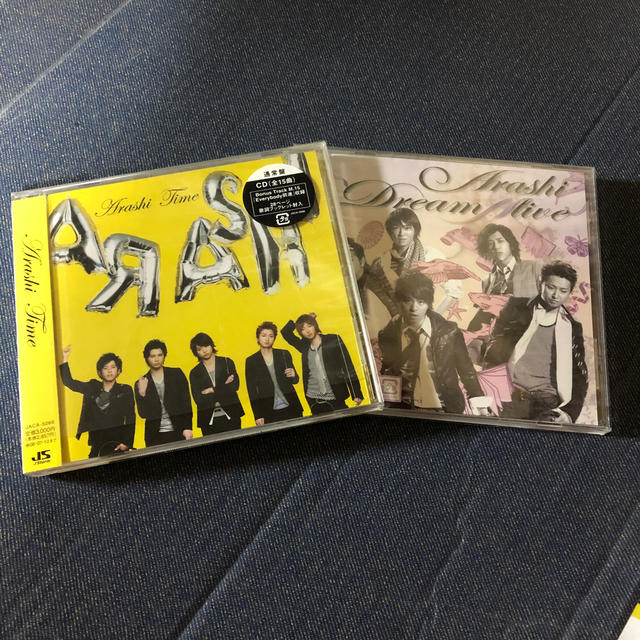 嵐(アラシ)の嵐 アルバム2枚 「Time」「Dream"A"live」 エンタメ/ホビーのCD(ポップス/ロック(邦楽))の商品写真