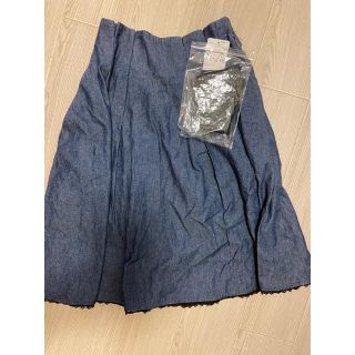 アクシーズファム(axes femme)の〈タグ付き新品・未使用✨〉 axes femme ウエストタックフレアスカート(ひざ丈ワンピース)