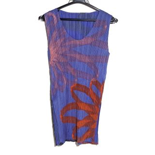 プリーツプリーズイッセイミヤケ(PLEATS PLEASE ISSEY MIYAKE)のプリーツプリーズ ノースリーブカットソー(カットソー(半袖/袖なし))