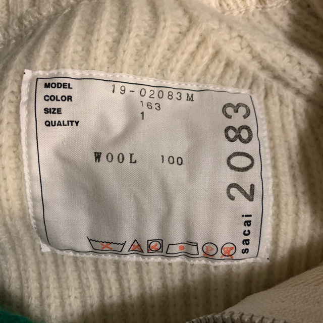 sacai(サカイ)のsacai Wool Knit Jacket メンズのトップス(ニット/セーター)の商品写真