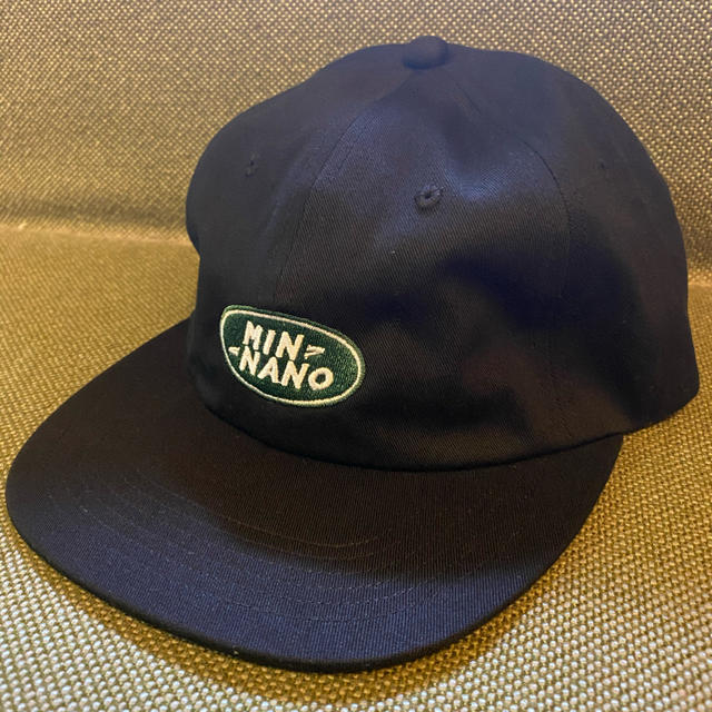 MIN-NANO Vehicle 6Panel Hat Black 黒帽子